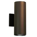 Kichler Lighting Architectural Bronze 12 in. 65W 2-Light Medium E-26 Base Outdoor Wall Sconce 