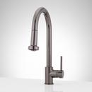 Signature Hardware Gunmetal Pull Down Kitchen Faucet 