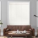 2 INCH 89X72 FAUX WOOD BLIND- CORDLESS WHITE 2/CA SMOOTH 