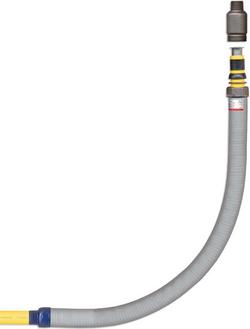 1-1/4 in. MPT SDR 11 Polyethylene and Steel Flex Meter Riser