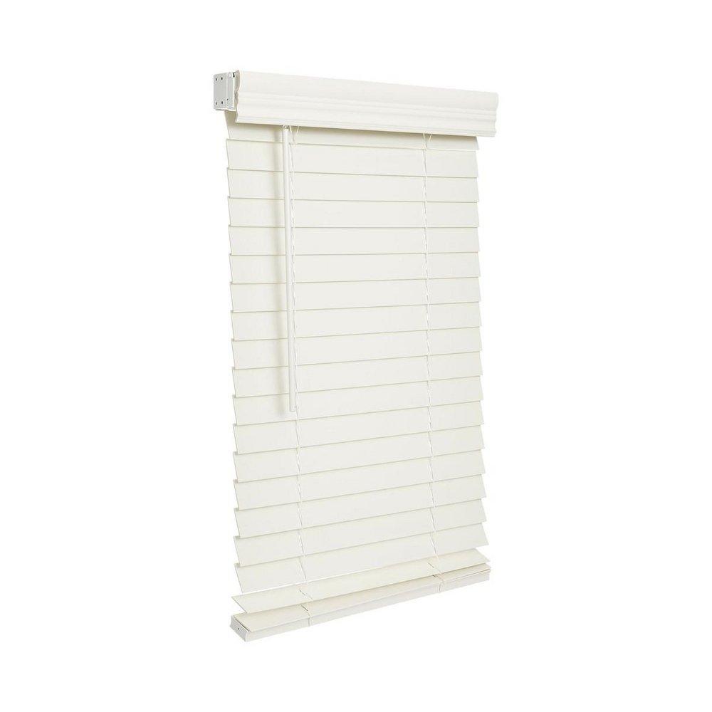 21 X 72 2 FAUX WOOD BLIND- CORDLESS 