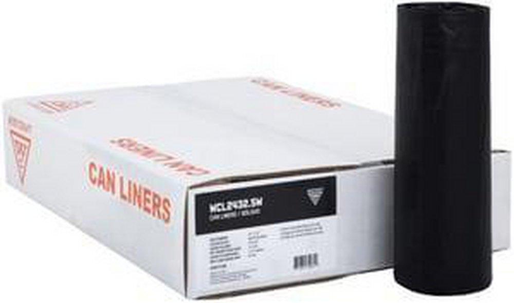 38 x 58 in. 1.5 mil Can Liner in Black (Case of 100) 