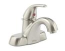 Single Handle Centerset Bathroom Sink Faucet in Brushed Nickel 