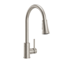 PROFLO&reg; Brushed Nickel Pull Down Monoblock Kitchen Faucet 