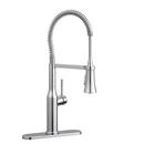 PROFLO&reg; Chrome Single Handle Pre-Rinse Kitchen Faucet 