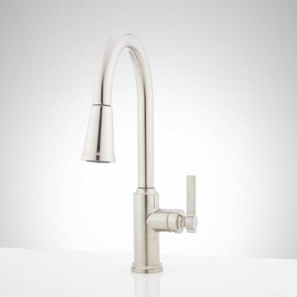 Signature Hardware Stainless Steel Kitchen Faucet 