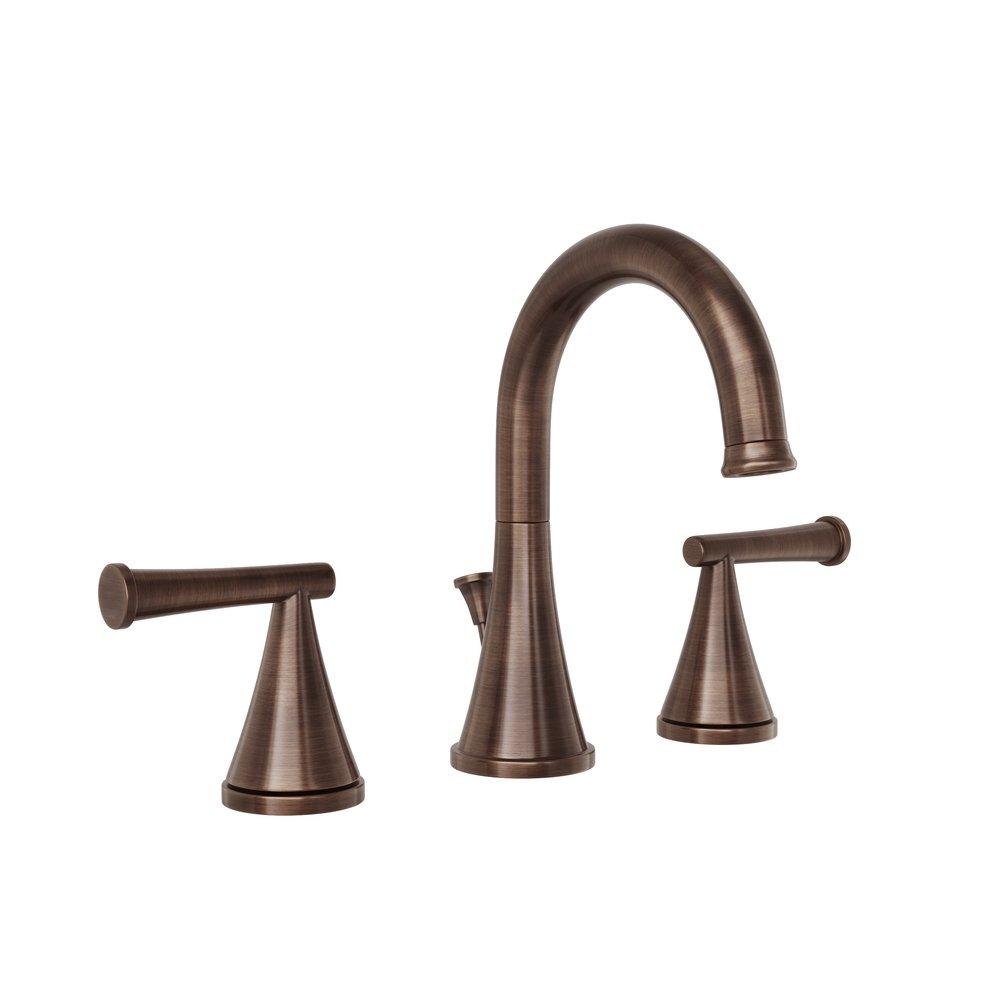 Two Handle Widespread Bathroom Sink Faucet in Oil Rubbed Bronze 