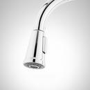 Signature Hardware Chrome Single Handle Pull Down Kitchen Faucet 