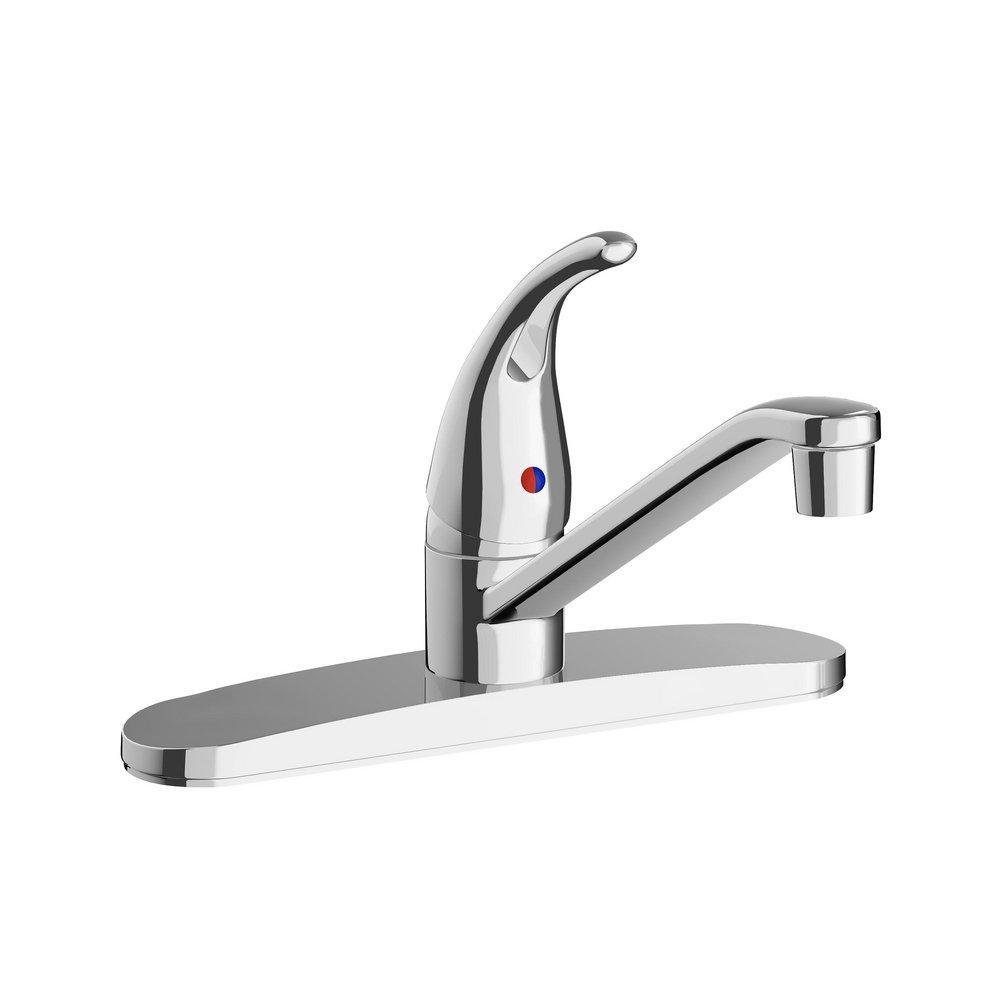 PROFLO&reg; Chrome Monoblock Kitchen Faucet 