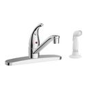 Single Handle Kitchen Faucet with Side Spray in Chrome