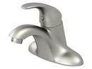 Single Handle Centerset Bathroom Sink Faucet in Brushed Nickel 