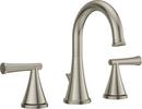 Two Handle Widespread Bathroom Sink Faucet in Brushed Nickel 