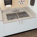 PROFLO&reg; Polished Chrome Monoblock Kitchen Faucet 