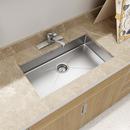PROFLO&reg; Polished Chrome Monoblock Kitchen Faucet 