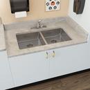 PROFLO&reg; Polished Chrome Monoblock Kitchen Faucet 