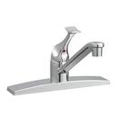 PROFLO&reg; Polished Chrome Monoblock Kitchen Faucet