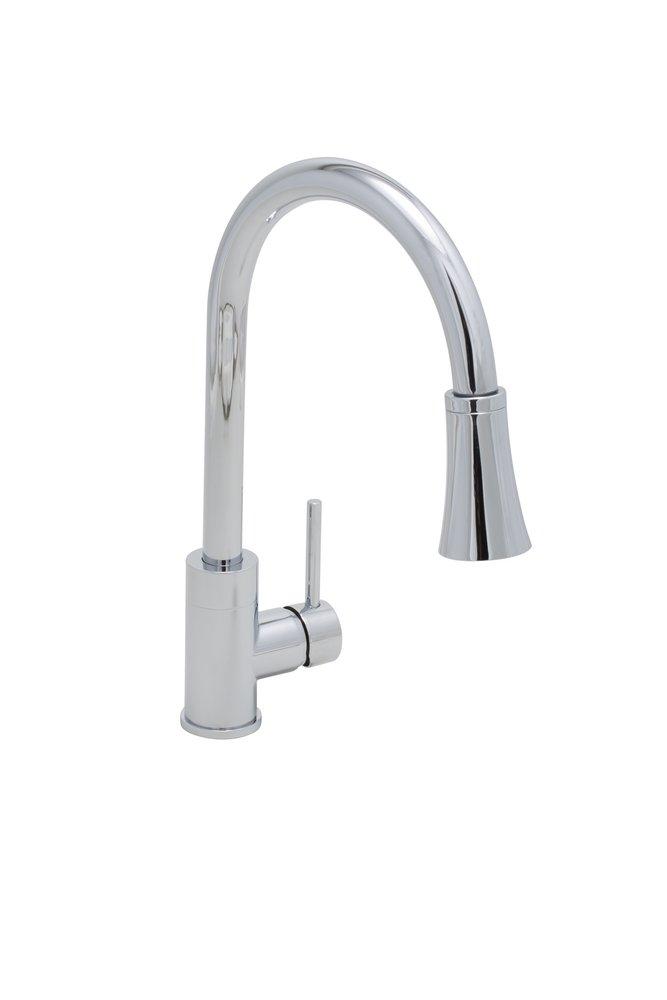 PROFLO® Chrome Pull Down Monoblock Kitchen Faucet 