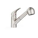 PROFLO&reg; Brushed Nickel Pull Out Monoblock Kitchen Faucet 