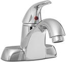 Single Handle Centerset Bathroom Sink Faucet with Pop Up Drain in Chrome