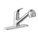 Single Handle Pull Out Kitchen Faucet in Chrome