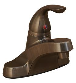 Single Handle Centerset Bathroom Sink Faucet in Oil Rubbed Bronze