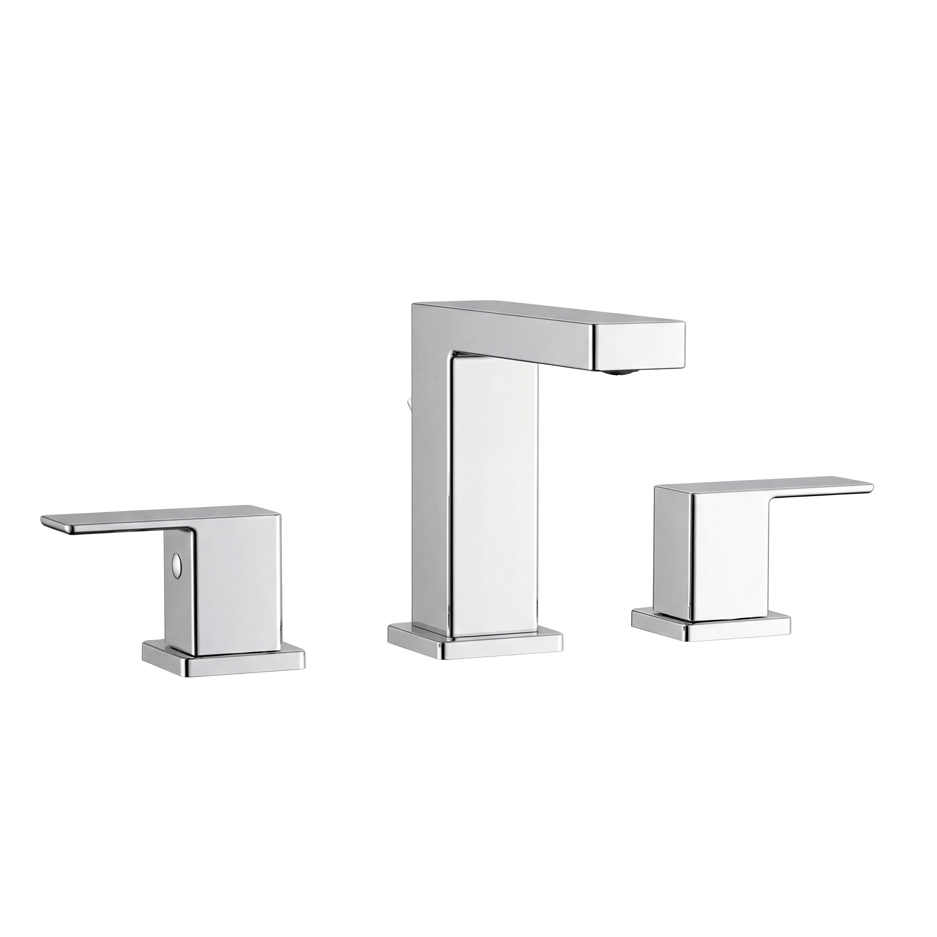 PROFLO&reg; Chrome Two Handle Widespread Bathroom Sink Faucet 