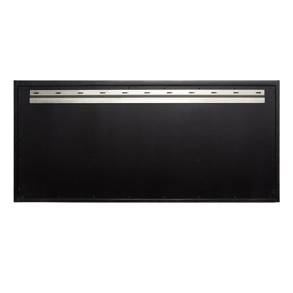 48 in. Wall Mount Vanity Cabinet in Black 