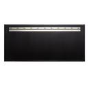 48 WALLMOUNT VANITY WITH RECTANGULAR UNDERMOUNT SINK BLACK ARCTIC WHITE QUARTZ WIDESPREAD 