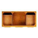 48 WALLMOUNT VANITY WITH RECTANGULAR UNDERMOUNT SINK HONEY OAK CARRARA MARBLE WIDESPREAD 