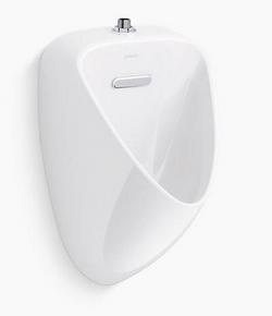 Wash Out Urinal with Top Spud in White