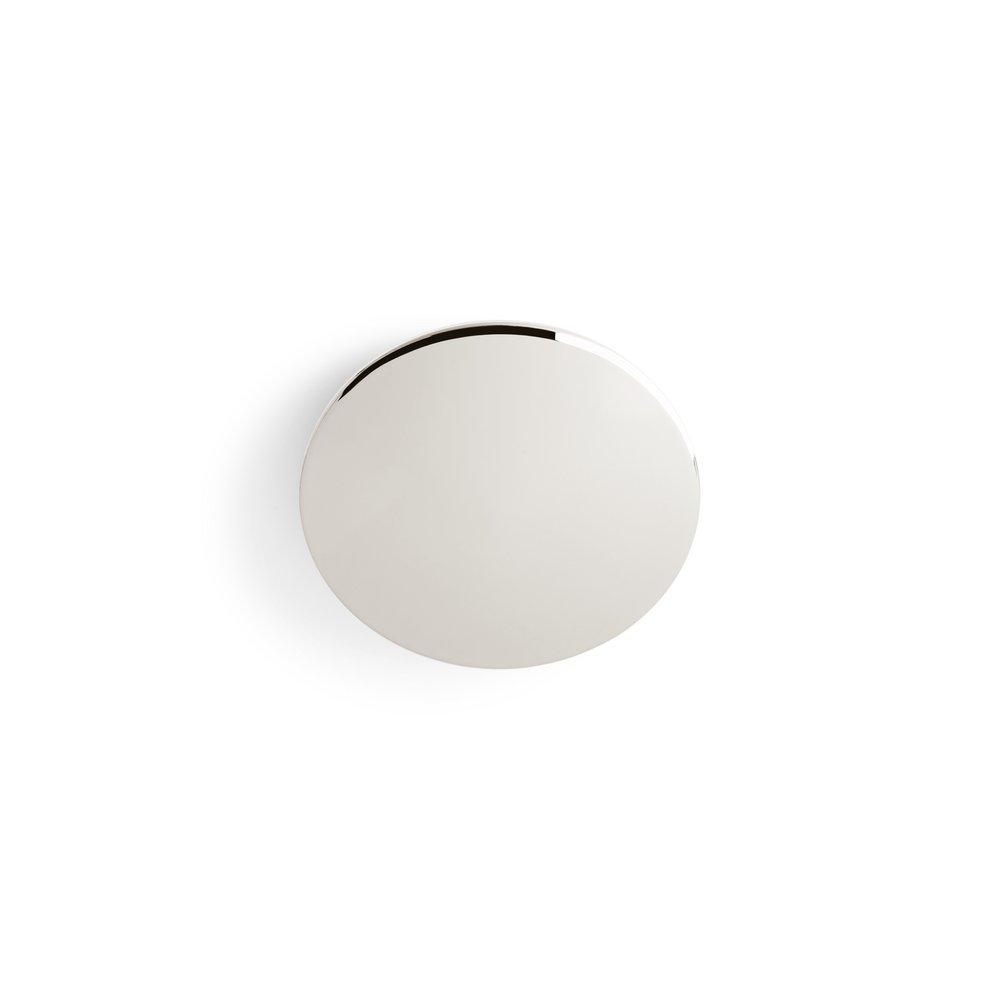 2 1/2 in. Polished Nickel Drain Cap for Select Miseno, PROFLO, Signature Hardware Freestanding Bathtubs 