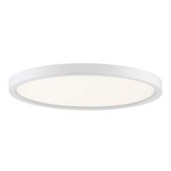 15 in. LED Ceiling Mount Light in White