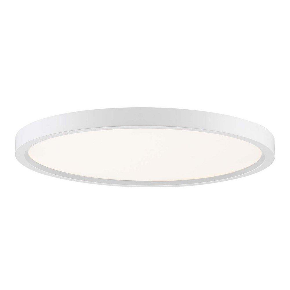 13 in. LED Ceiling Mount Light in White 