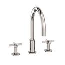 Two Handle Widespread Bathroom Sink Faucet in Polished Nickel 