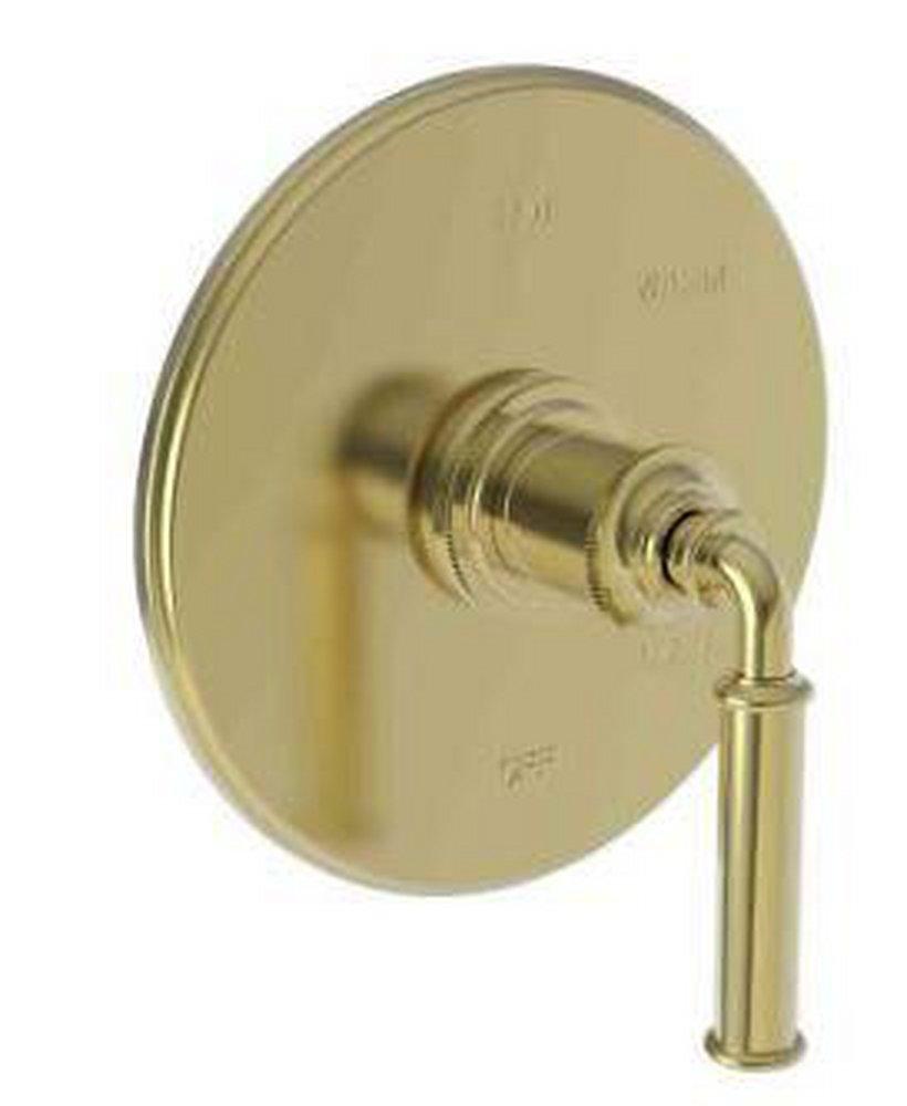 BALANCED PRESSURE SHOWER TRIM PLATE WITH HANDLE. LESS SHOWERHEAD ARM AND FLANGE. 