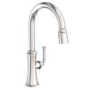 Newport Brass Polished Chrome Pull Down Kitchen Faucet 
