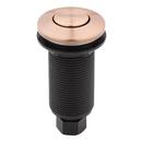 SINGLE OUTLET SINKTOP AIR SWITCH - AGED BRASS