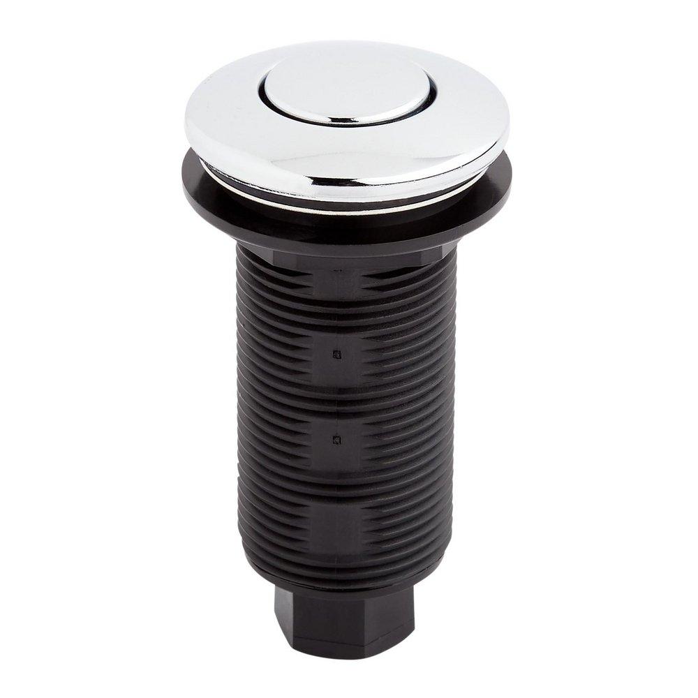 SINGLE OUTLET SINKTOP AIR SWITCH - BRUSHED GOLD 