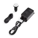 SINGLE OUTLET SINKTOP AIR SWITCH - BRUSHED GOLD 