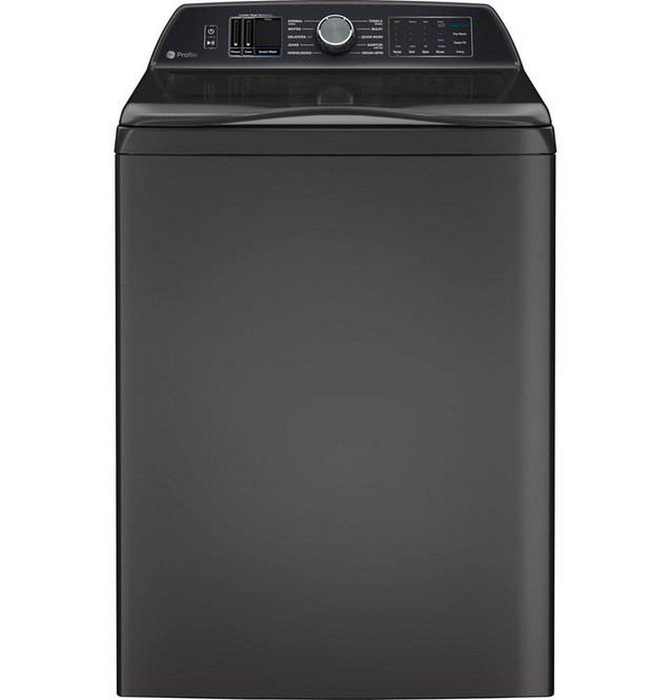 GE Profile&trade; Diamond Grey 27-7/8 in. 5.4 cu. Ft. 10A Top Load Washer 