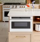 GE Caf&eacute; Stainless Steel 15-15/16 x 23-5/16 in. 1500W 15A 1.2 cu. ft. Built-In Microwave 