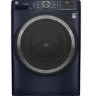 GE&reg; Sapphire Blue 28 x 39-3/4 x 32 in. 20A 4.8 cu. ft. Electric Front Load Washer 