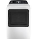 GE&reg; White 7.4 cu. ft. 27 x 31 in. 208/240V Electric Dryer 