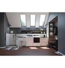 GE&reg; White 7.4 cu. ft. 27 x 31 in. 208/240V Electric Dryer 