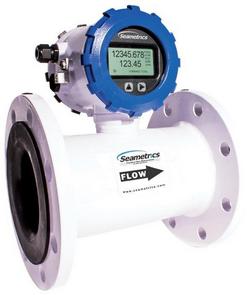 Premium Mag Meter 10 in. DC Powered Integral Display with Pulse & 4-20mA Outputs