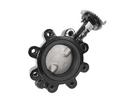 2 in. Ductile Iron PTFE Lever Handle Butterfly Valve