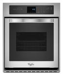 LEAD FREE LF WHIRLPOOL??SMART 24-IN SINGLE ELECTRIC WALL OVEN WITH TRUE CONVECTION COOKING - FINGERPRINT RESISTANT STAINLESS STEEL 