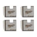 MILWAUKEE 1/2 ALLOY NPT PORTABLE PIPE THREADING DIES 