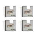 MILWAUKEE 1/2 HIGH SPEED NPT PORTABLE PIPE THREADING DIES 