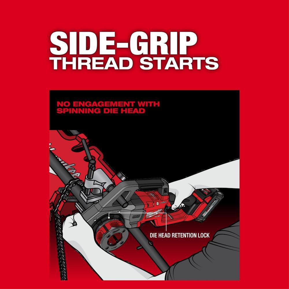 Milwaukee® Grey Pipe Threader 10 Piece 